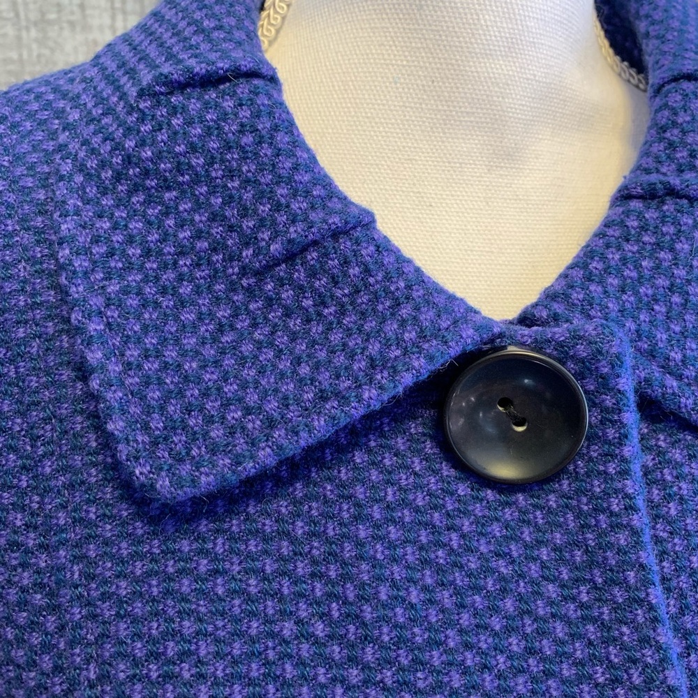 Conrad C Collection 3/4 Sleeve Tweed Jacket